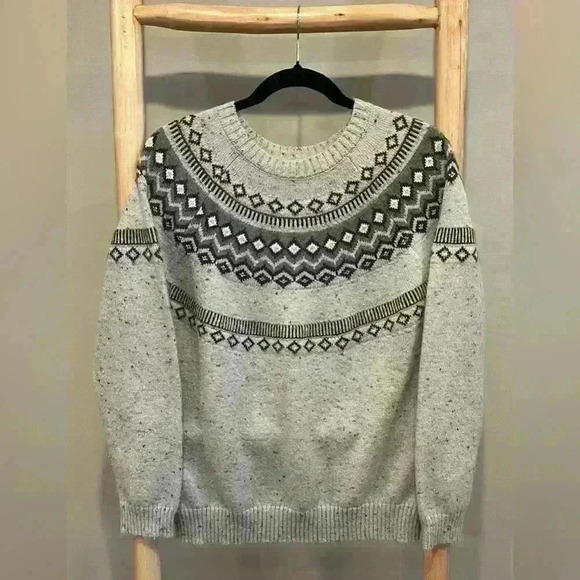 Weatherproof Vintage Ladies' Fairisle Sweater size large - Picture 1 of 6